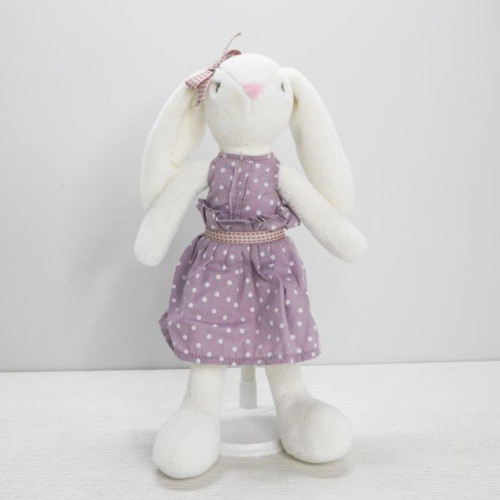 Caroline Designer Rabbit Soft Toy by Little Dreams