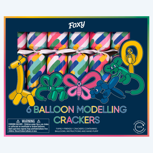 Bright Balloon Modelling Crackers