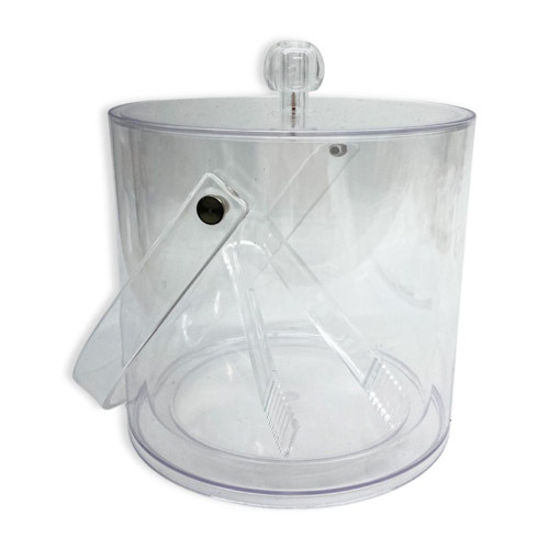 Acrylic Ice Bucket with Tong by Le Forge