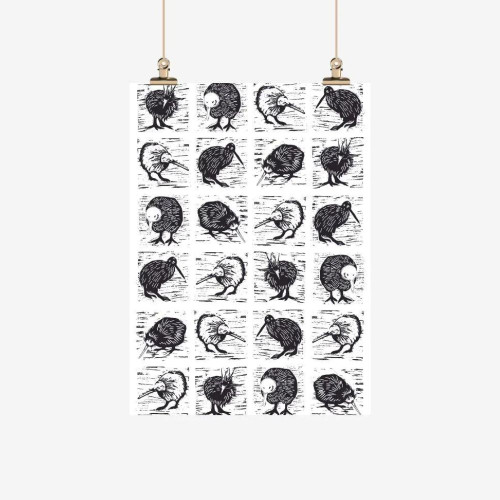 The Kiwi Tea Towel by Ali Davies