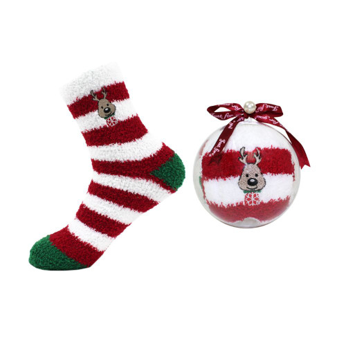 Reindeer Christmas Bauble Socks by outta SOCKS