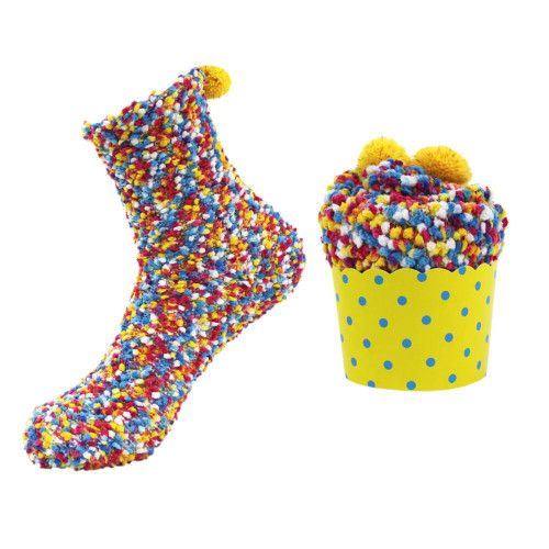 Yellow Cupcake Socks by outta SOCKS