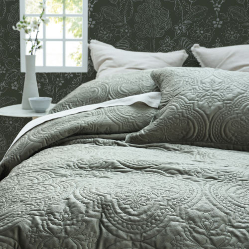 Folium Bedspread Set - Thyme by MM Linen