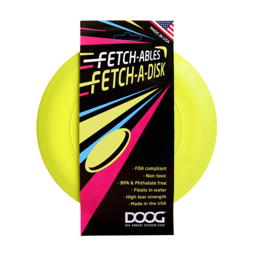 Fetchables Fetch-a-Disc - Yellow by DOOG