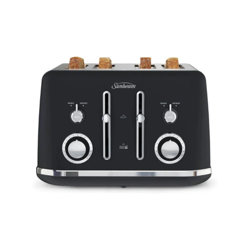 Alinea 4 Slice Toaster by Sunbeam - Black