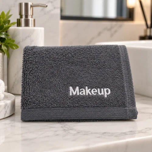 EcoKnit Charcoal Make Up Face Cloth