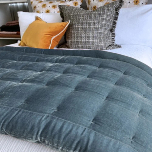 Pin Velvet by Seneca - Ocean
