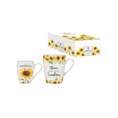 Mini Me Sunshine 2 Piece Mug Gift Set by Ashdene