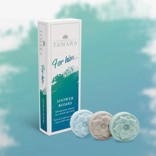 For Him Collection Shower Bomb (Box of 3) by Tamara For Him Collection Shower Bomb (Box of 3) by Tamara