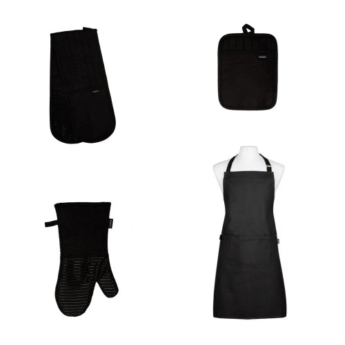 Lennox Black Kitchen Accessories by Ladelle Lennox Black Kitchen Accessories by Ladelle