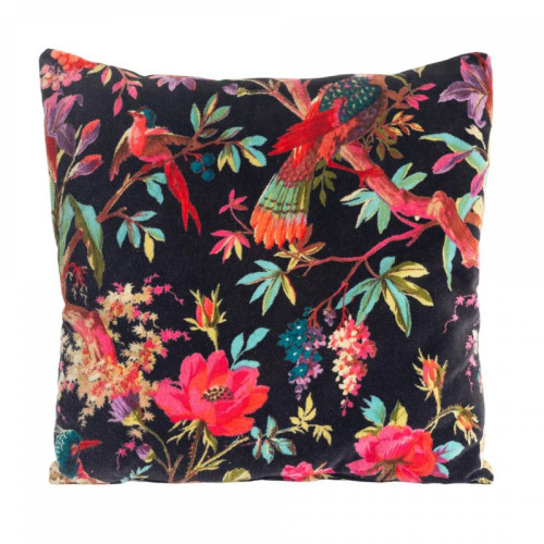 Paradise Black Cushion Cover