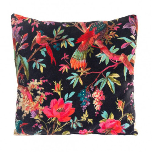 Paradise Black Cushion Cover