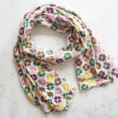 Heart Cotton Scarf