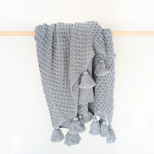 Bijou Cloud Grey Throw Bijou Cloud Grey Throw