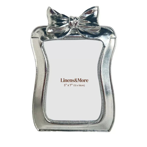 Silver Wire Photo Frame 5 x 7" by Linens and Mor