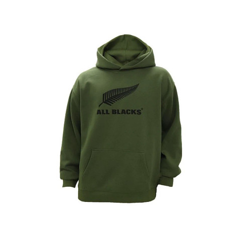 All Blacks Adult Classic Logo Hoodie Khaki All Blacks Adult Classic Logo Hoodie Khaki
