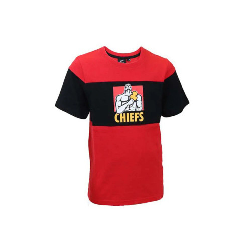 Chiefs Kids Super Rugby T-Shirt Red Black Chiefs Kids Super Rugby T-Shirt Red Black
