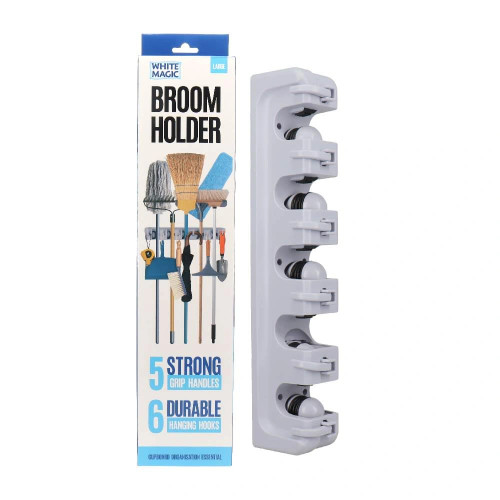 Broom Holder Long by White Magic