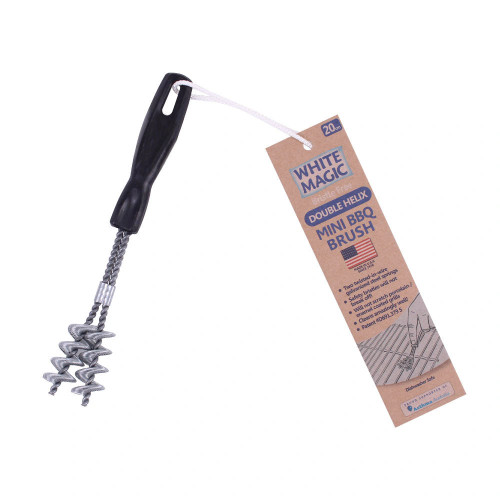 Mini Double Helix Barbecue Brush by White Magic