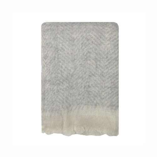 Bliss Wool Mohair Blend Classic Grey by Linens and More
