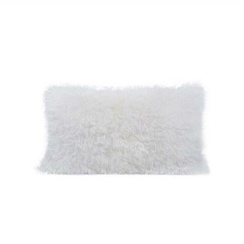 Icelandic Sheepskin Cushion Ivory 30 x 50cm by Linens and More Icelandic Sheepskin Cushion Ivory 30 x 50cm by Linens and More