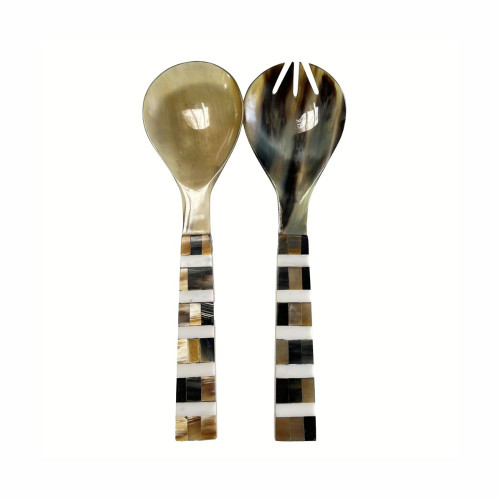 Shifting Sands Salad Servers Pair by Linens and More