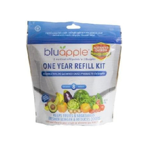Activated Carbon 1 Year Refill Kit, 8x Sathcel Refills by Bluapple