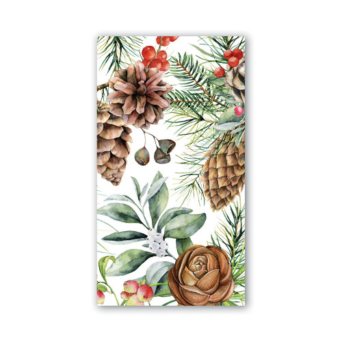 White Spruce Paper Napkins - Hostess Napkin
