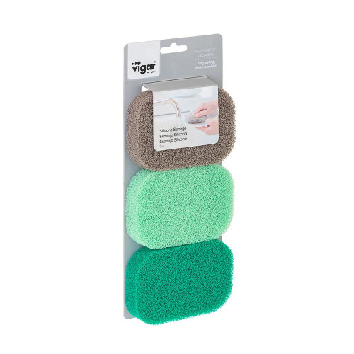Silicone Sponge 3pc by Vigar