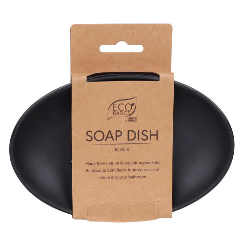 Eco Basics Soap Dish - Black