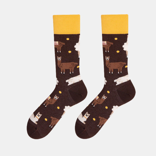 Alpaca Socks - Brown by Antigone