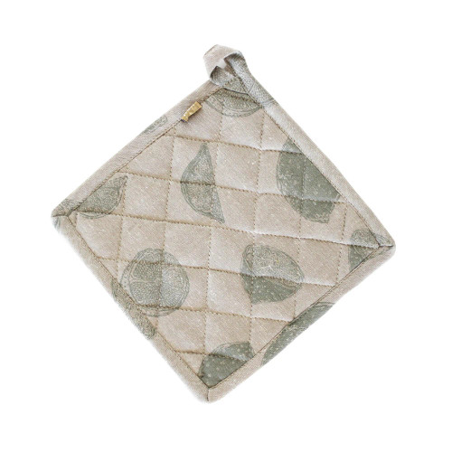 Lemonade Pot Holder Sage by Raine & Humble