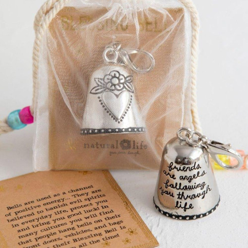 Blessing Bell Friends Are Angels by Natural Life