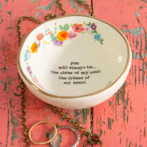 Giving Trinket Bowl Sister Friend by Natual Life