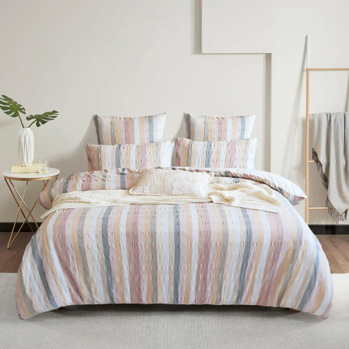 Layla 100% Cotton Duvet Cover Set or Euro P/C by Renee Taylor