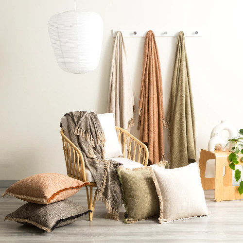 Surrey Chevron Yarn-Dyed Throw by Renee Taylor - 130 x 170cm