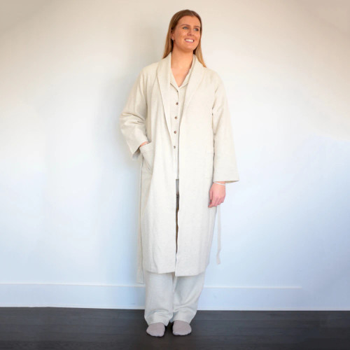 Willow Ecru Robe by MM Linen