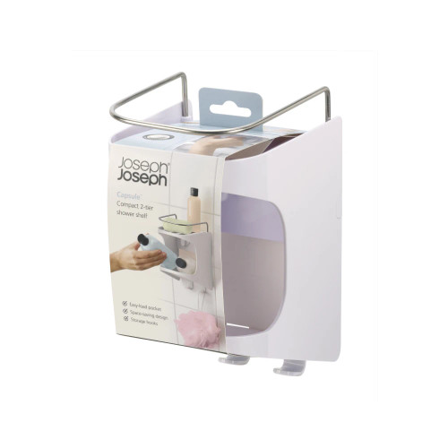 Capsule Compact 2-Tier White by Joseph Joseph