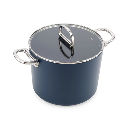 Space 25Cm/8.5qt Non-Stick Induction Stock Pot & Lid by Joseph Joseph