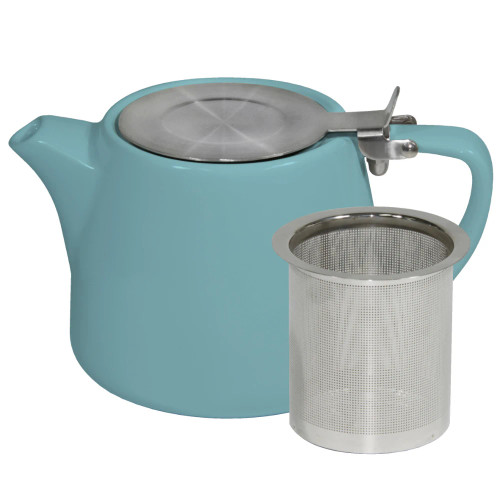Maya Blue Stack Teapot 500ml by Brew
