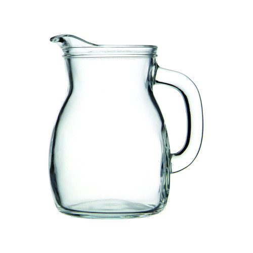Bistro Glass Jug 600ml (12 Pk) by Bormioli Rocco