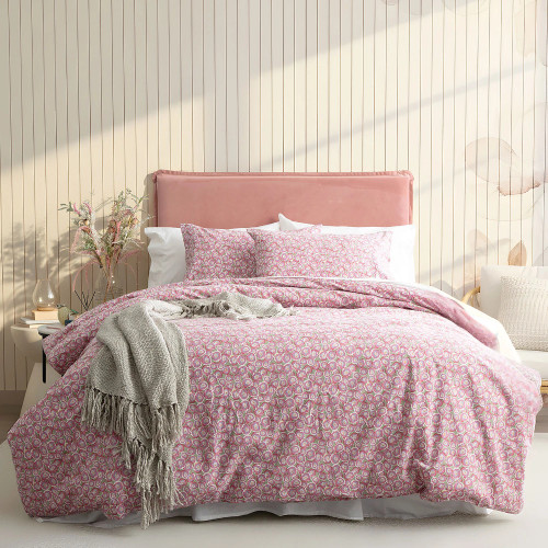 175 GSM Ditty Flannelette Duvet Cover Set by Park Avenue