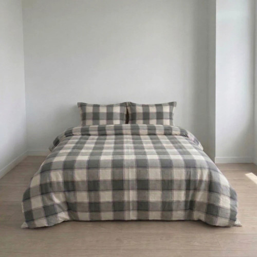Albury Duvet Set - Charocal