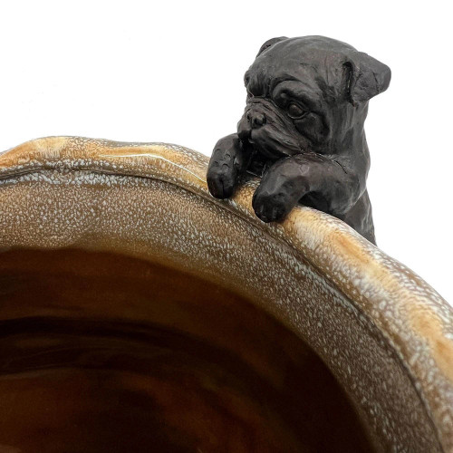 Bulldog Hanging Rim by Linen & More