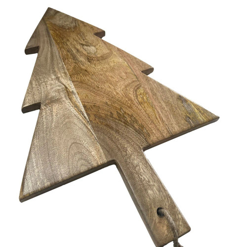 Mango Wood Serving Platter Board by Linen & More - 53X 30X 2cm