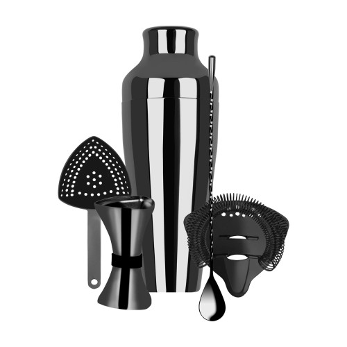 Cocktail Set 5pc by Zanzi - Gunmetal