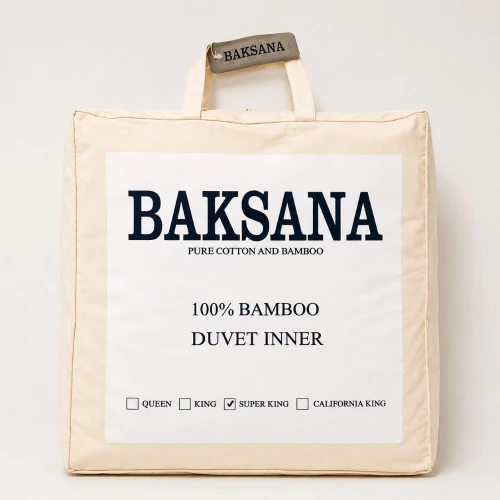 Bamboo Cotton Duvet Inner by Baksana