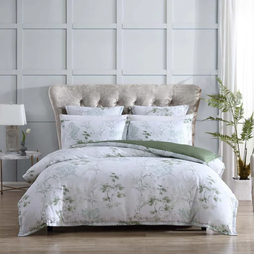 Flinders Sage Duvet Cover Set by Private Collection