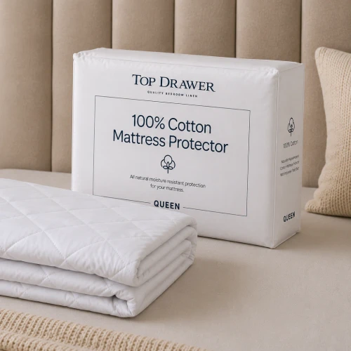 100% Cotton Mattress Protector By Top Drawer
