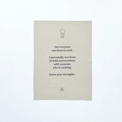 Kitchen-Averse Tea Towel by MM Linen